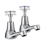 Bristan 5412 Cross Top Basin Taps