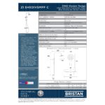 Bristan Zing2 Rigid Riser Bar Mixer Chrome