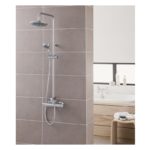 Triton Dene Thermostatic Bar Mixer Shower with Diverter Chrome