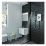 Triton Amore Electric Shower 8.5kW Black Gloss