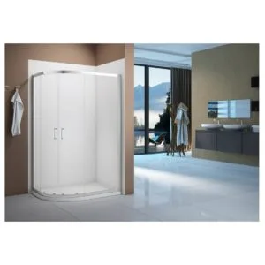 Merlyn Vivid Boost 900x800mm 2 Door Offset Quadrant Enclosure