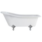 Burlington Harewood Slipper Bath with Standard Feet