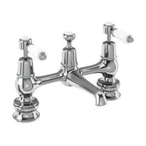 Burlington Kensington Regent Bridge Basin Mixer with Chain Waste