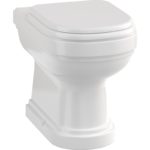 Burlington Riviera Back-To-Wall WC Pan & Soft Close Seat