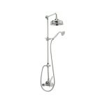 Cifial Traditional Thermostatic Shower Column Chrome