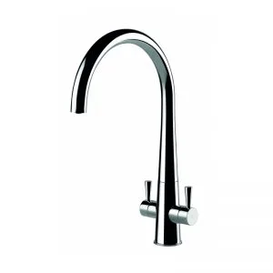 Clearwater Corona Kitchen Sink Mixer Brushed Nickel