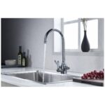 Clearwater Krypton Tri-Spa Mixer & Cold Filter Tap Chrome