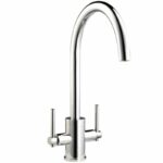 Clearwater Rococo Mono Sink Mixer with Swivel Spout Chrome