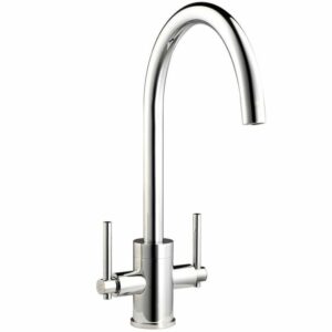 Clearwater Rococo Mono Sink Mixer with Swivel Spout Chrome