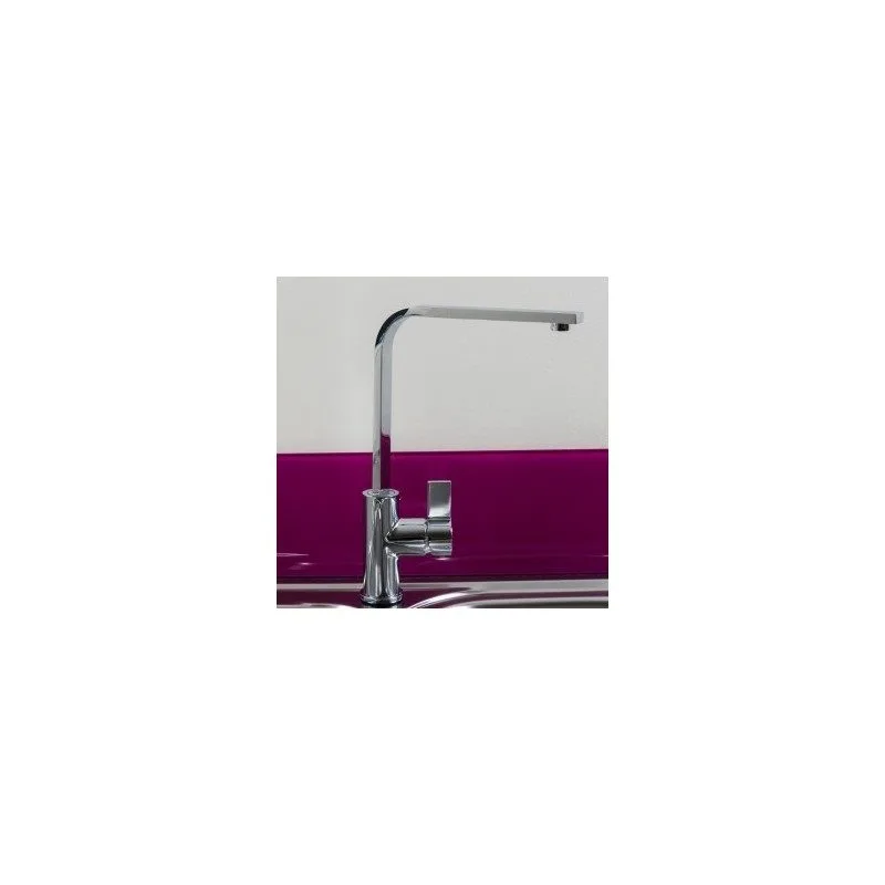 Clearwater Sheratan Side Lever Sink Mixer Brushed Nickel