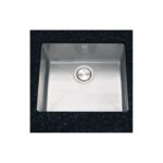 Clearwater Stereo 1 Bowl Undermount Steel Kitchen Sink 530x430mm