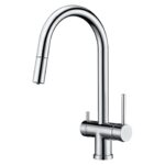 Clearwater Toledo Kitchen Filter & Mixer Tap with Pull Out Spray Chrome