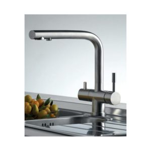 Clearwater Zuben Mixer & Cold Filter Tap Stainless Steel
