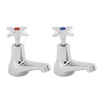 Deva Cross Handle Basin Taps