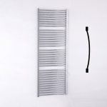 Essential Standard Towel Warmer Curved 1700x600mm Chrome