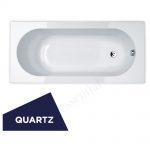 Essential Kingston Rectangular Bath Quartz 1700x700mm 0 Tap Hole