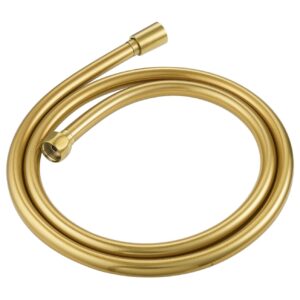 Flova 1.5m Smooth PVC Shower Hose Brushed Gold