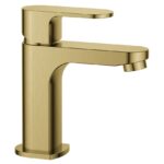 Flova Smart 147mm Single Lever Basin Mixer Brushed Brass