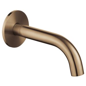 Flova Moonlight Round 170mm Bath Spout Brushed Bronze