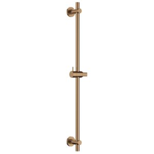 Flova Slide Rail Round Plate Brushed Bronze