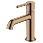 Flova Moonlight 170mm Single Lever Basin Mixer Brushed Bronze