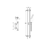 Flova Easyfit XL Thermostatic Exposed Shower Kit