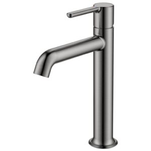 Flova Moonlight 250mm Single Lever Basin Mixer Gun Metal