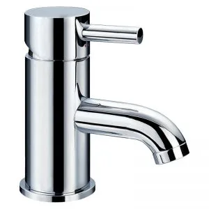 Flova Levo Small Single Lever Basin Mixer with Clicker Waste