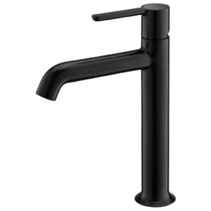 Flova Moonlight 250mm Single Lever Basin Mixer Matt Black