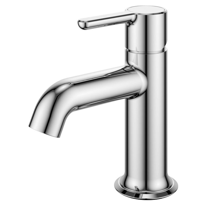 Flova Moonlight 145mm Single Lever Basin Mixer Chrome