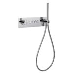 Flova Spring Thermostatic GoClick 4 Outlet Valve with Shower Set