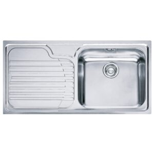 Franke Galassia GAX 611 Inset Stainless Steel Sink, Left Hand Drainer