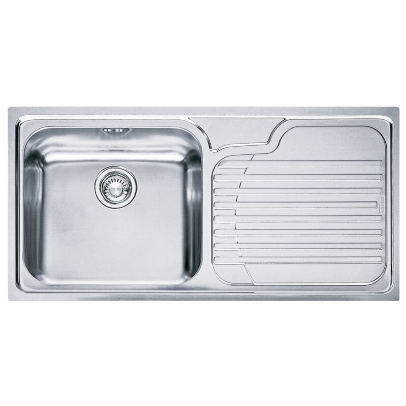 Franke Galassia GAX611 Inset Stainless Steel Sink, Right Hand Drainer