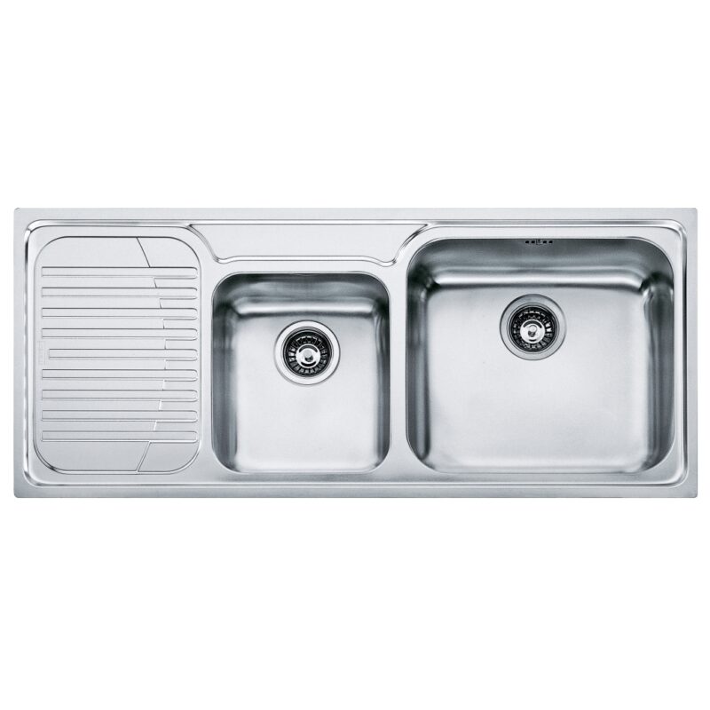 Franke Galassia GAX 621 Inset Stainless Steel Sink, Left Hand Drainer