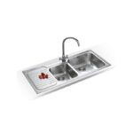 Franke Galassia GAX 621 Inset Stainless Steel Sink, Left Hand Drainer