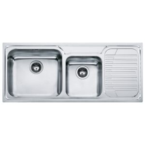 Franke Galassia GAX 621 Inset Stainless Steel Sink, Right Hand Drainer