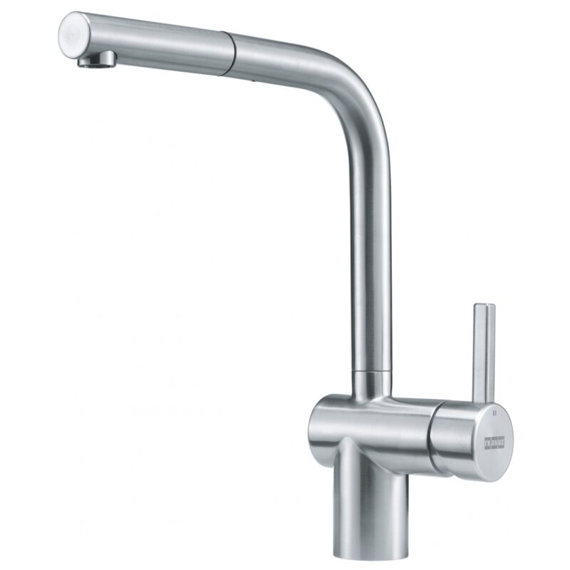 Franke Atlas Neo Kitchen Sink Mixer Tap with Pull-Out Nozzle Stainless Steel