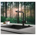 Franke Active L Dual Spray Pull Out Kitchen Sink Mixer Tap Matt Black