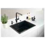 Franke Active L Dual Spray Pull Out Kitchen Sink Mixer Tap Matt Black