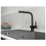 Franke Atlas Neo Kitchen Sink Mixer Tap with Pull-Out Nozzle Black
