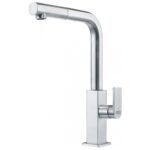 Franke Mythos Pro Sink Mixer Tap with Pull Out Nozzle Stainless Steel