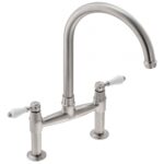 Franke Gloriana Bridge Lever Sink Mixer Tap Decor Steel