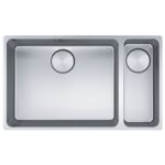 Franke Mythos MYX 160 50-16 Undermount Steel Sink, Right Small Bowl