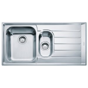 Franke Neptune NEX 251 Inset Stainless Steel Sink, Right Drainer