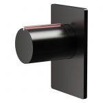 Aquaflow Velar Single Shower Valve Black