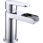 Aquaflow Ballini Mono Basin Mixer with Click Clack Waste