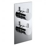 Aquaflow Italia Pure Twin Concealed 2-Way Shower Valve