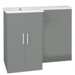 Aquatrend Petite Dust Grey Basin Unit