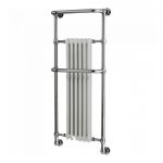 Holborn Blenheim Radiator 574x1362mm Chrome/White