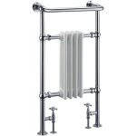 Frontline Radley Traditional Towel Warmer Chrome 963x493mm